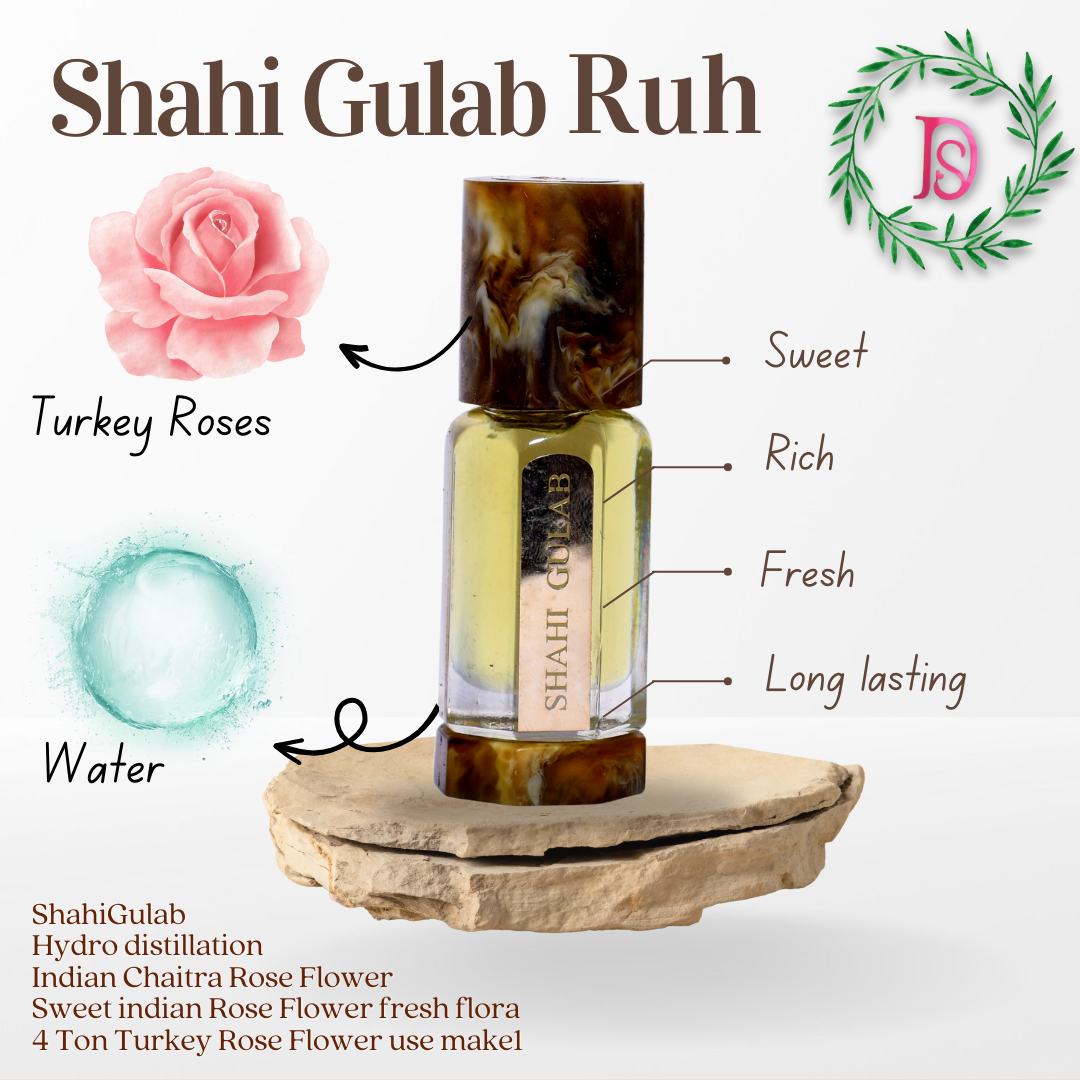 Pure Shahi  Rose Absolute Natural Perfume