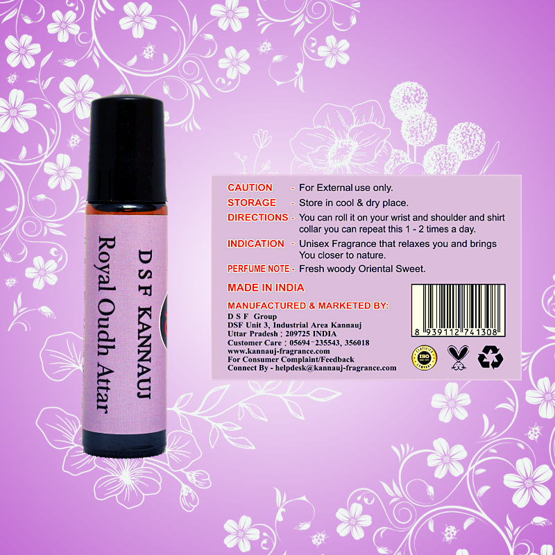 Unisex Alcohol-Free Royal Oudh Attar