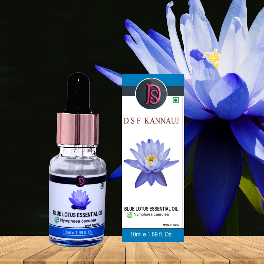 ब्लू लोटस ऑर्गेनिक गुणवत्ता वाले आवश्यक तेल
